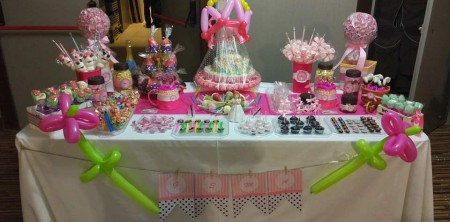 Mesas dulces para Gema y Desireé